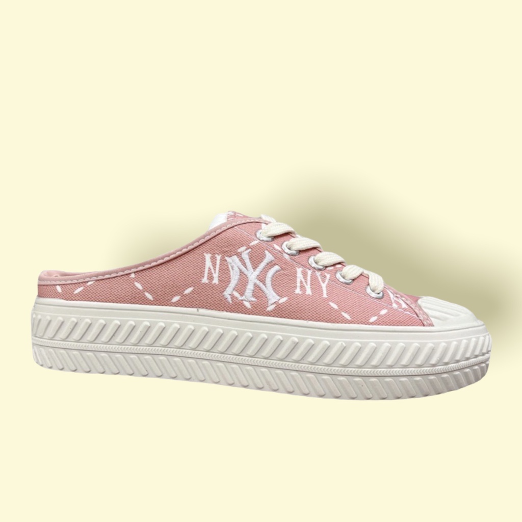 Giày lười Sục nữ MLB ny các màu Hot Trend thể thao sneaker, hàng Full box Full bill-hip store