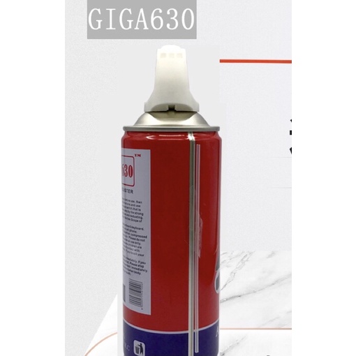 Bình xịt bụi khí nén Air duster 360 Loại 1 vệ sinh kèm ống