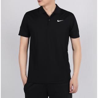 Thời Trang Áo Thun Polo Nike Tay Ngắn Cổ Tròn Chất Liệu Cotton Cho Nam Giới