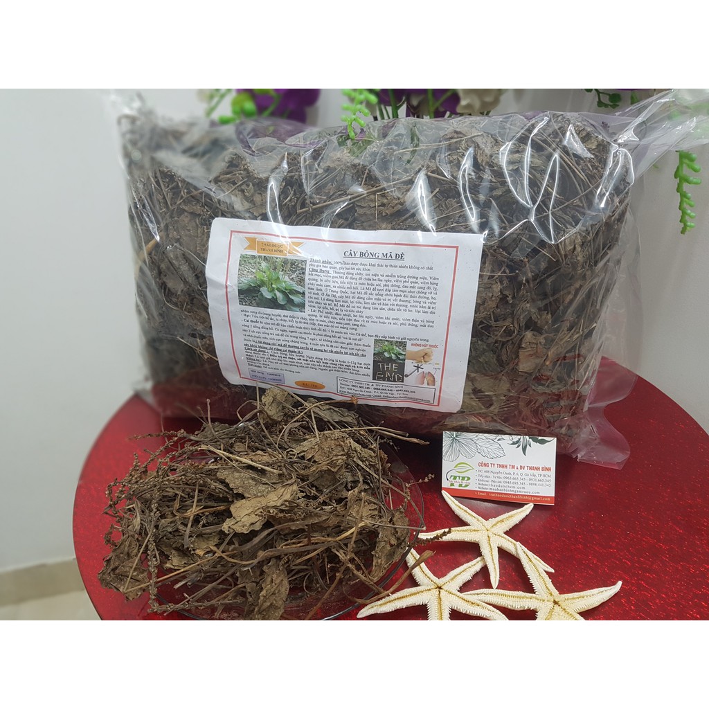 Combo 2Kg Cây Mã Đề Khô - Cây Thuốc Nam Thanh Bình