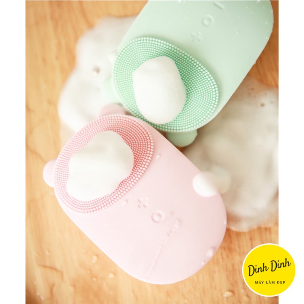 Máy rửa mặt Xiaomi Clean Bear 2in1 Chính Hãng điện di nóng, massage sạch mụn đầu đen chống nước | BigBuy360 - bigbuy360.vn