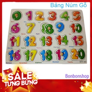 Bảng Đồ Chơi Ghép Hình Bảng Núm Gỗ Nhiều Chủ Đề Hàng Chuẩn Đẹp
