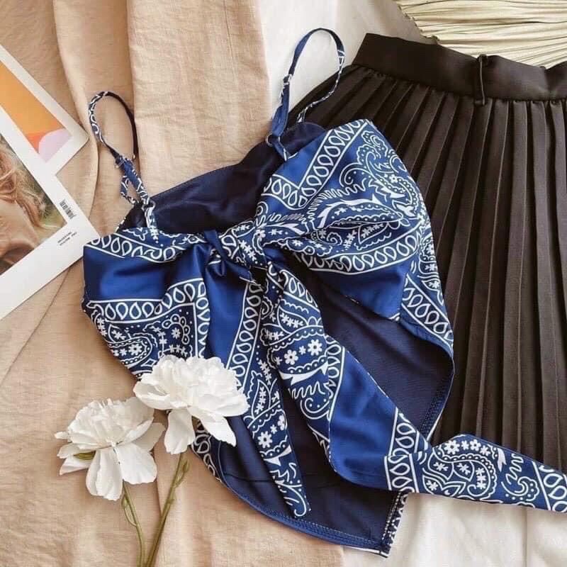 áo yếm buột nơ