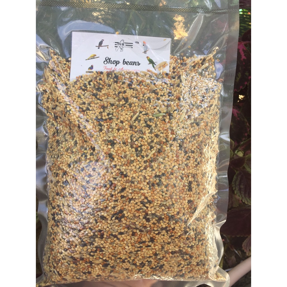 Hạt trộn cho chim yến phụng  gói 1kg