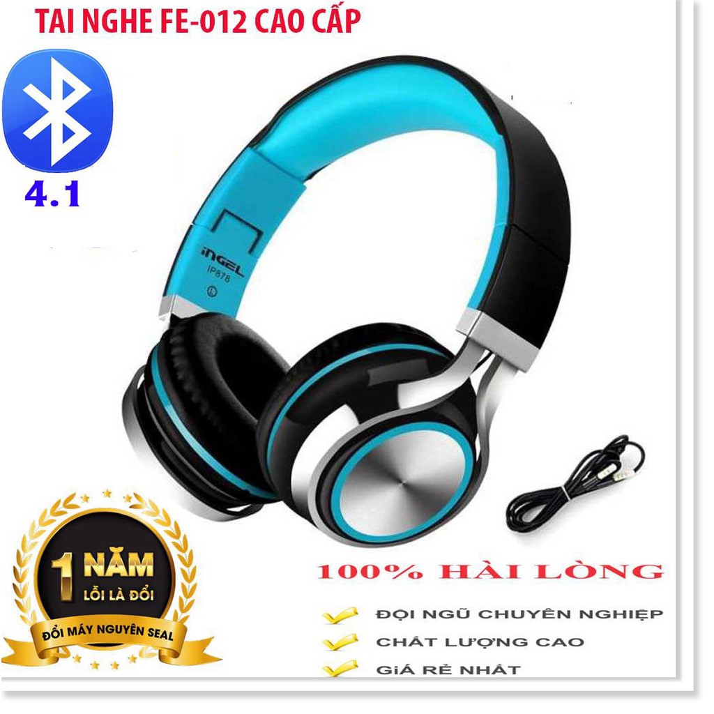 ⚡Tai nghe bluetooth ⚡ Headphone Có Mic ⚡ Tai Nghe Gaming Giá Rẻ ⚡ Mua Ngay Tai Nge Bluetooth Chụp Tai Fe012 Cao Cấp