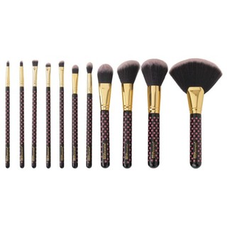 BH Cosmetics 11 Pcs Pink A Dot Brush Set