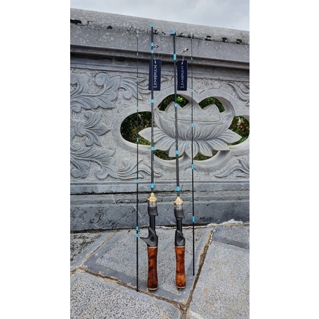 Cần câu Lure UL cán gỗ LEMOREN xịn xò