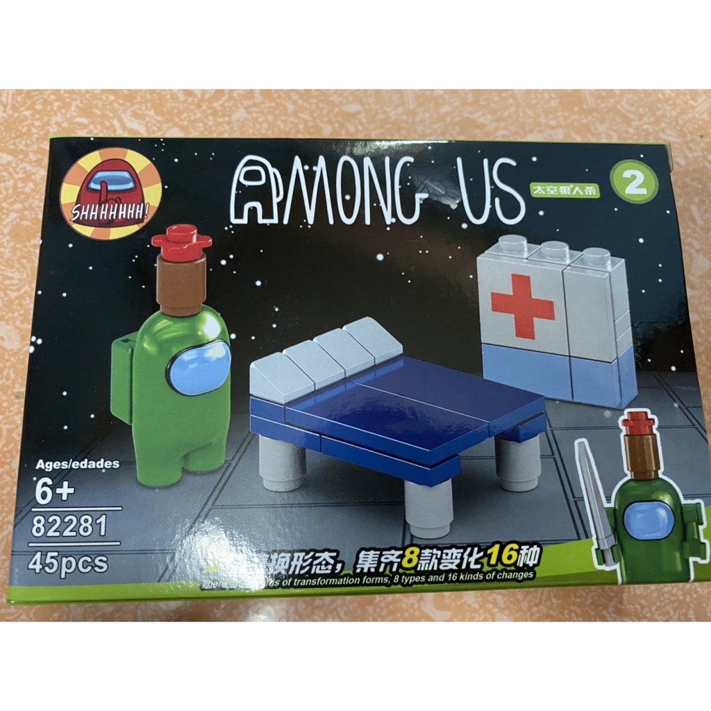 Lego Among us 48 miếng siêu đẹp