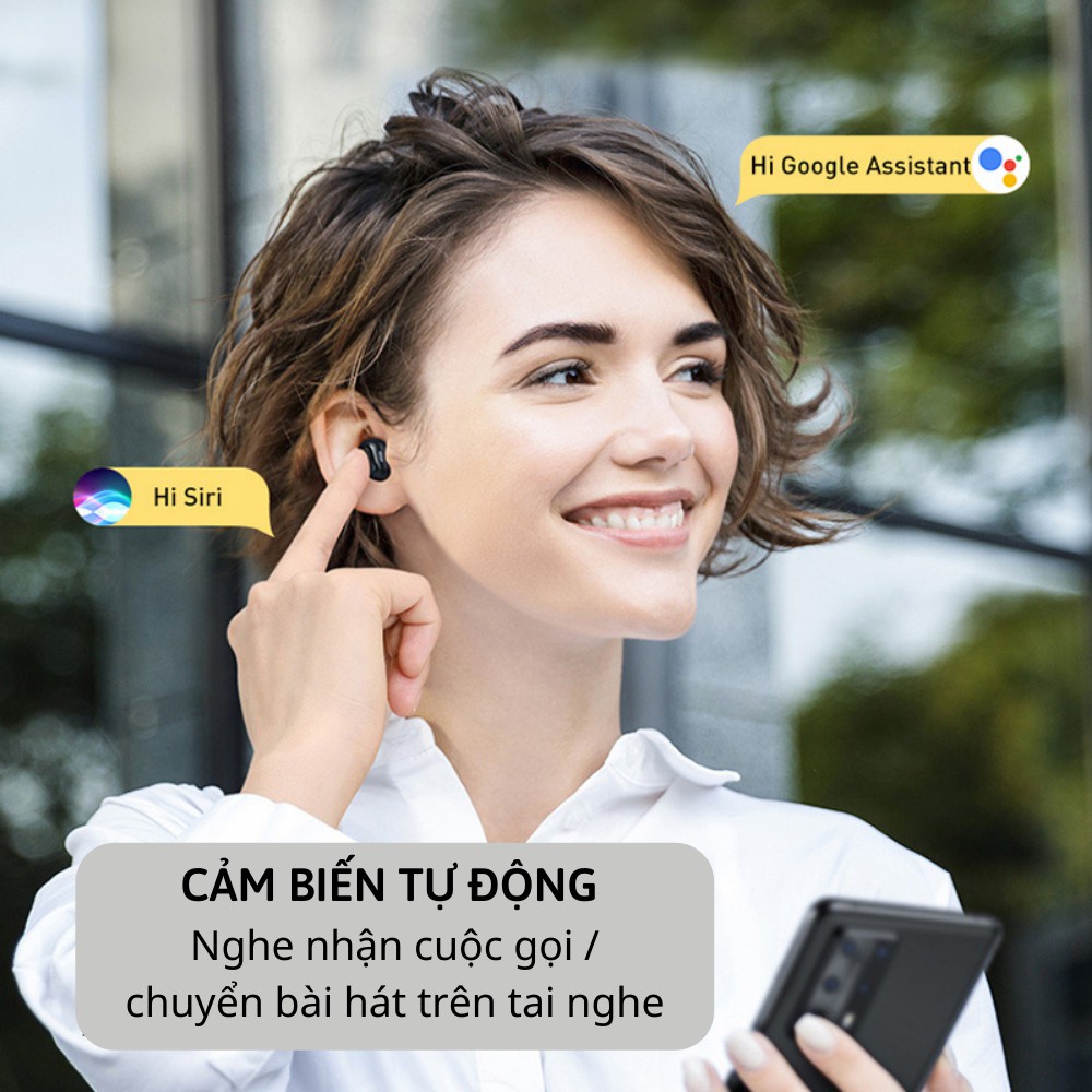 Tai nghe bluetooth Baseus WM01, âm thanh nổi hifi, ko hay ko lấy tiền, chống ồn, cảm ứng chạm, lỗi 1 đổi 1