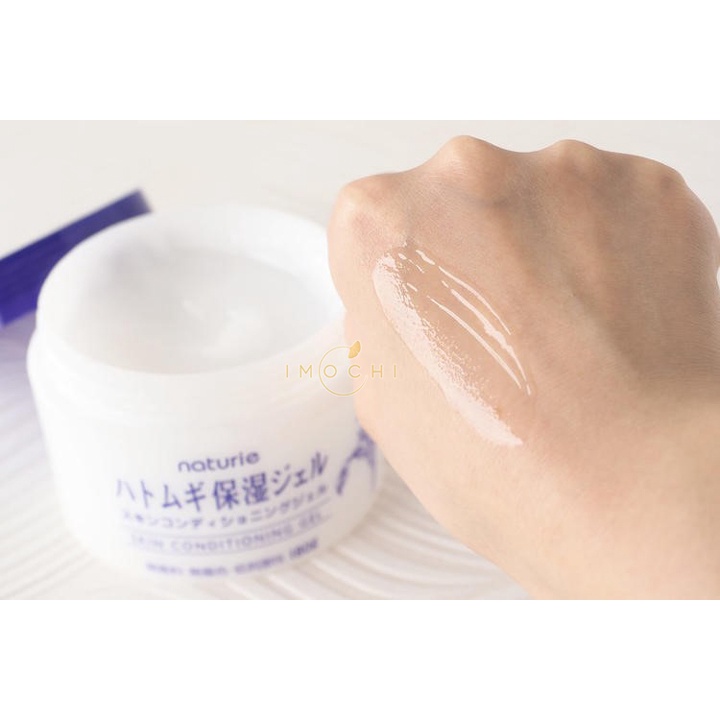 Gel dưỡng da Naturie hatomugi skin conditioning chiết xuất từ hạt cây ý dĩ 180g của Nhật Bản