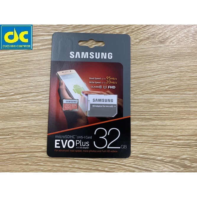 Thẻ nhớ EVO Plus U1 Class10 32Gb | BigBuy360 - bigbuy360.vn