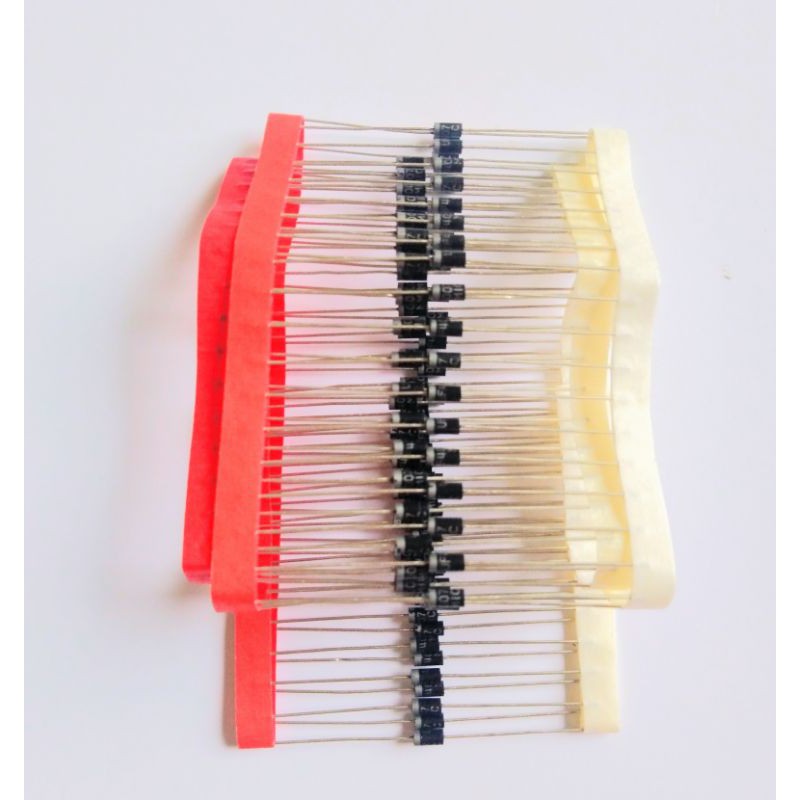 BỘ 100 CON LINH KIỆN ĐIỆN TỬ DIOT 1N4007 LOẠI 1A TỐT NHẤT