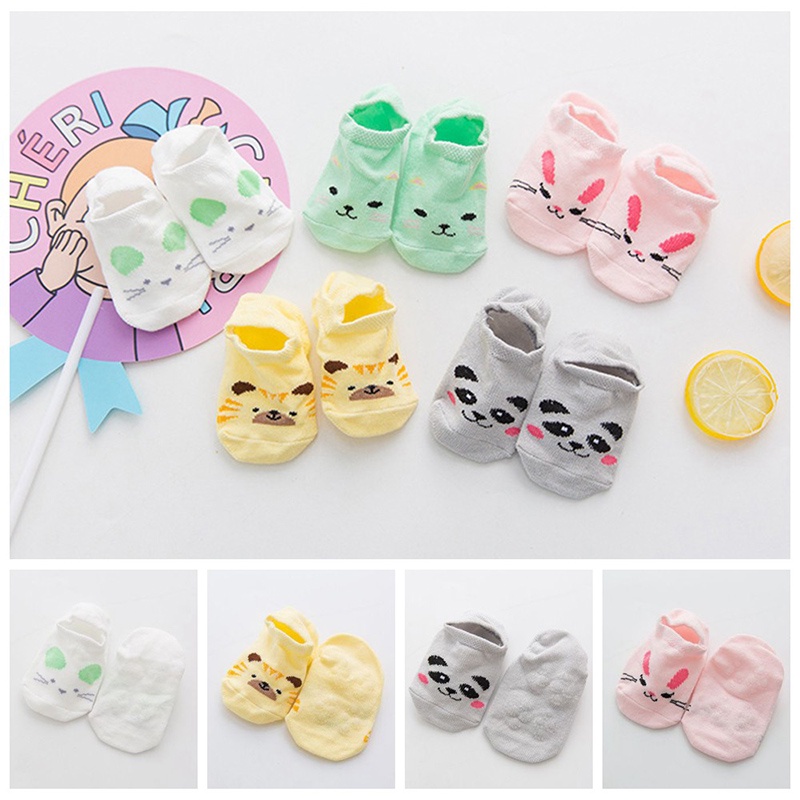 Vớ cotton chống trượt cho bé sơ sinh từ 0 đến 3 tuổi