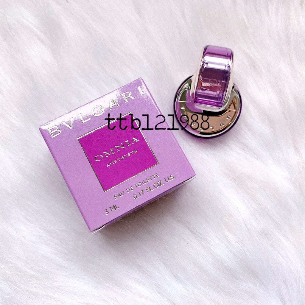 Nước hoa nữ Bvlgari Omnia Amethyste – 5ml