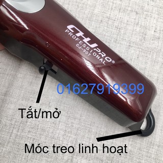 (tặng kèm củ sạc) Tông đơ cắt tóc cao cấp PRO-907