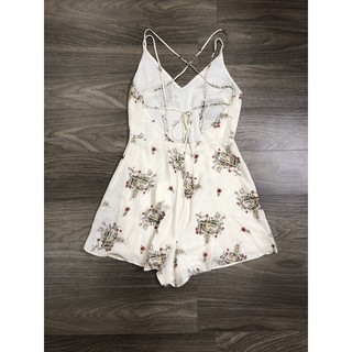 Jumpsuit dây hoa
