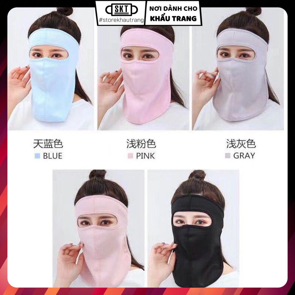 Khăn Ninja Chống Nắng Suni Che Nguyên Mặt