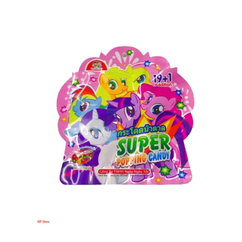 Gói Kẹo Nổ Ngựa Pony Super Popping Candy Thái Lan Ngon Siêu Hot Mới