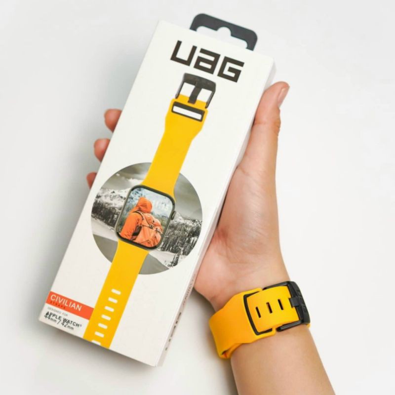 Dây đeo UAG Civilian Silicone cho Apple Watch Size 38 , 40 , 42 , 44 mm thế hệ mới , siêu bền , dễ sử dụng giá rẻ