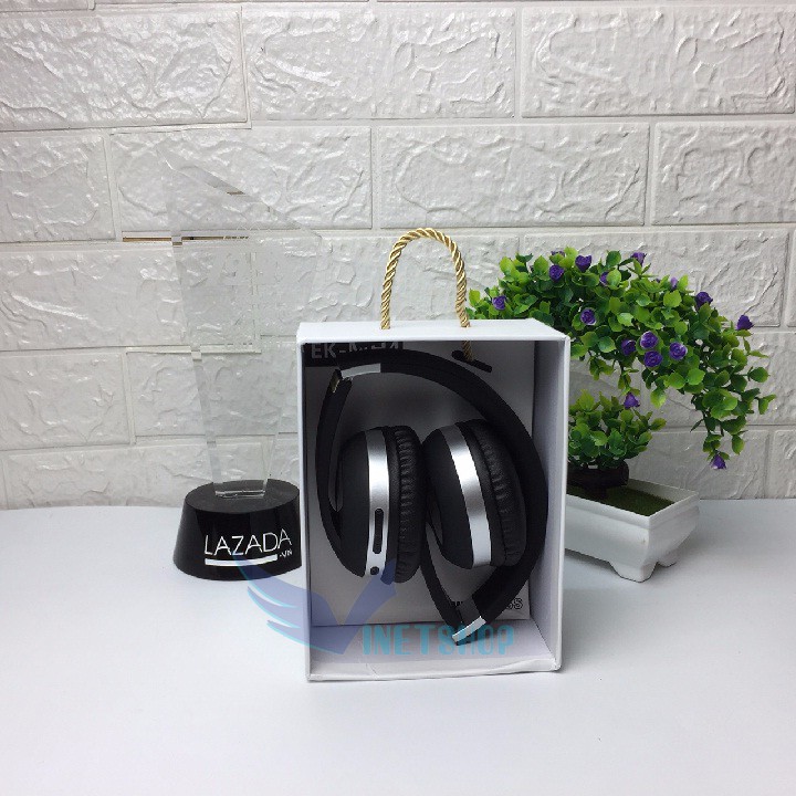 Tai nghe Bluetooth chụp tai EK-Mh4 BT 5.0 - Hỗ trợ thẻ nhớ - Hệ thống âm bass khỏe có thể gập lại - pin trâu - dc3488 | BigBuy360 - bigbuy360.vn