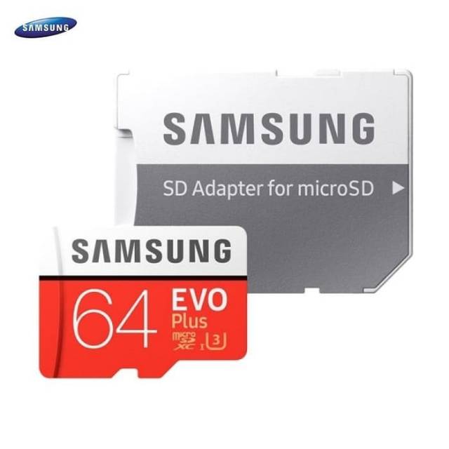 SAMSUNG Đầu Chuyển Đổi Microsd Evo + Sd 64 Gb Class 10