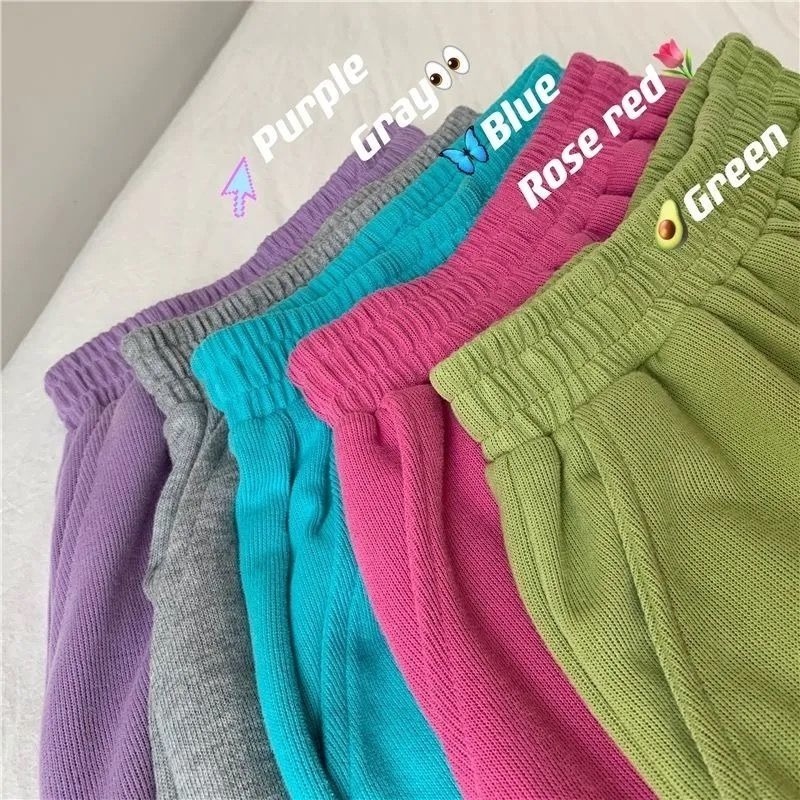 Quần ngắn ống rộng Thêu Họa Tiết Thời Trang Dành Cho Nữ