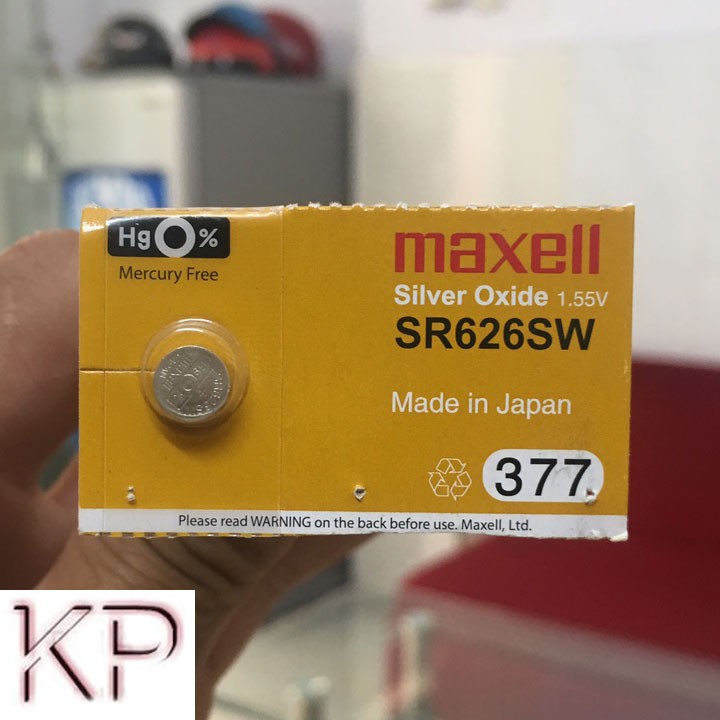 PIN Đồng Hồ SR626SW MAXELL Chính Hãng