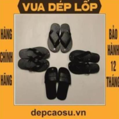Dép cao su Dép Bác Hồ thương hiệu Vua Dép Lốp Phạm Quang Xuân, chính hãng, có bảo hành, hình ảnh thật, có sẵn