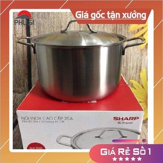 NỒI INOX 430 PR-HEC26A 26CM - DÙNG BẾP TỪ