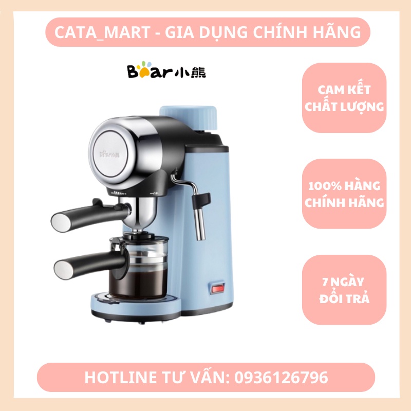 Máy pha cà phê Espresso tự động BEAR CF-B20V1, Thiết kế nhỏ gọn đẹp mắt - Bảo hành 12 tháng - LB1210211