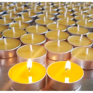 Sáp Bơ Tealight-100 viên -Nến bơ thơm-cháy 4h