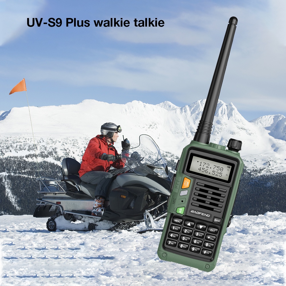Bộ đàm UV-S9 Plus 10W 50km chuyên dụng