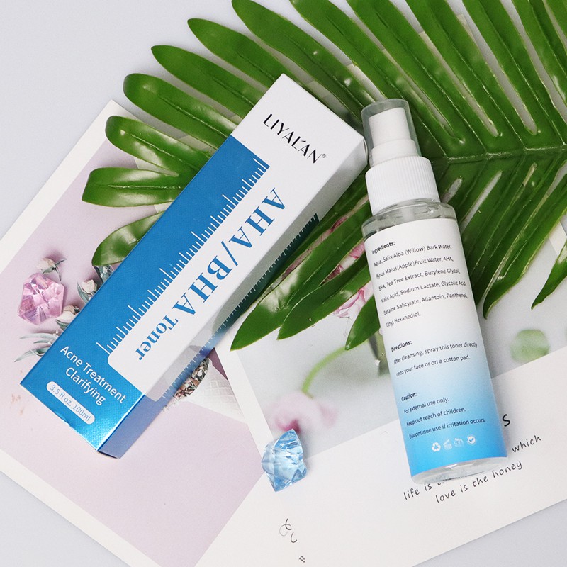 LIYAL'AN AHA BHA Toner giúp giảm mụn trứng cá và mụn đầu đen 100ml | BigBuy360 - bigbuy360.vn