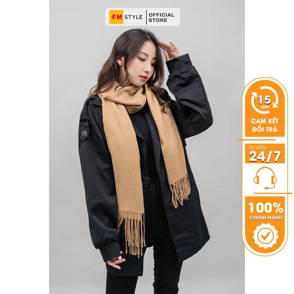 Khăn len quàng cổ nữ FM Style