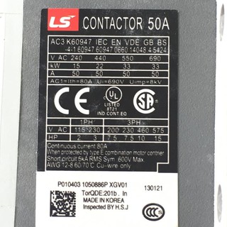 khởi động từ LS MC 50A