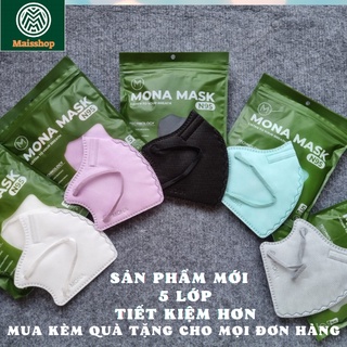 Combo 5 chiếc khẩu trang Mona N95 5 lớp