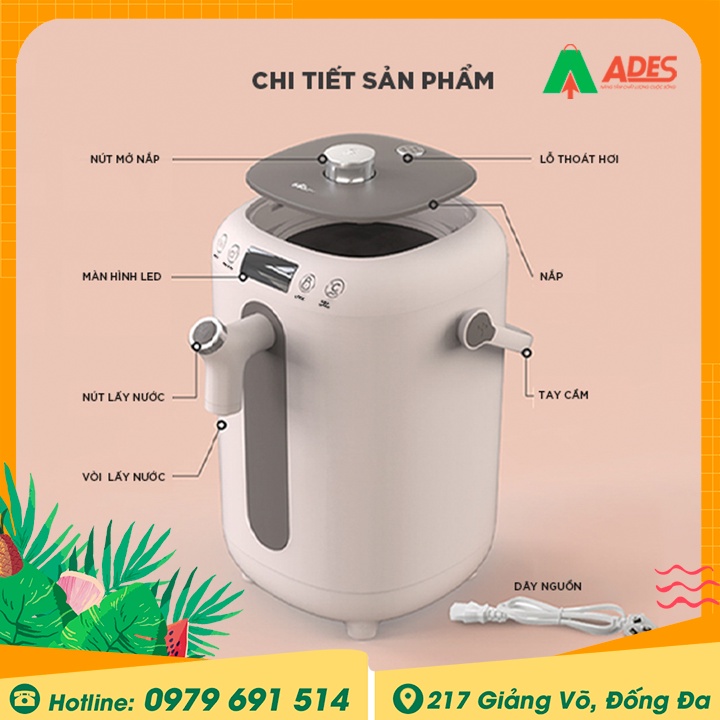 Bình đun nước giữ nhiệt Bear KE-B30V1 - BẢN QUỐC TẾ - Bảo Hành Chính Hãng - Đun Nước, Giữ Nhiệt, Siêu Tốt - NEW 2021