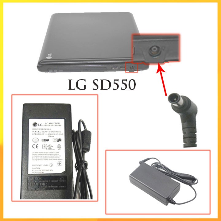 Sạc laptop LG SD550