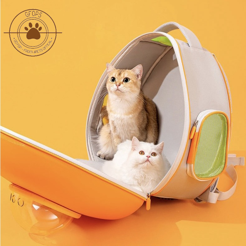 Balo/Túi vận chuyển cho chó mèo mẫu củ cà rốt dễ thương size lớn - 4pets official