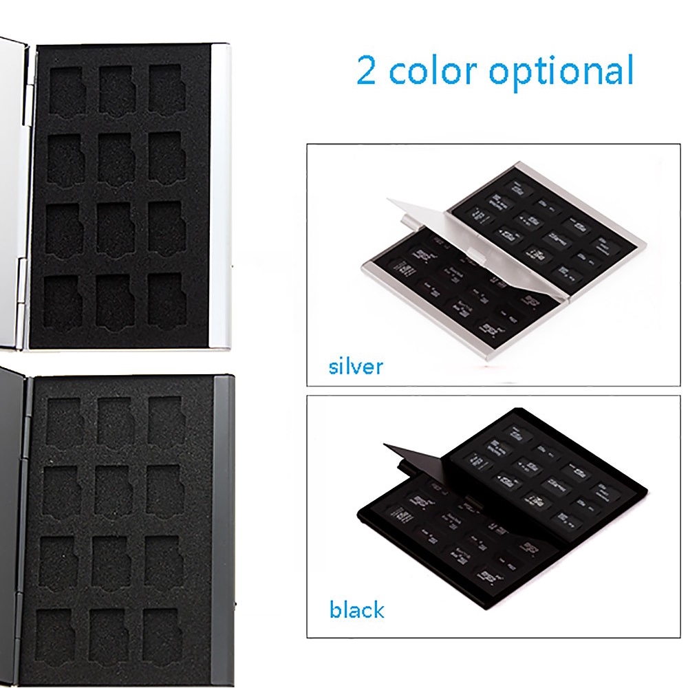 Hộp đựng thẻ nhớ TF/ Micro SD tiện dụng | BigBuy360 - bigbuy360.vn