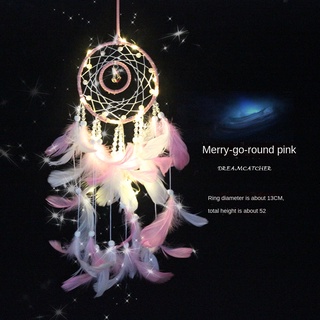 Chuông Gió Vòng Bắt Giấc Mơ Tròn Dễ Thương Cho Nữ