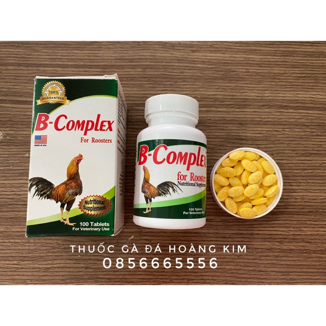 B COMPLEX for Roosters - Thuốc bổ cho gà đá