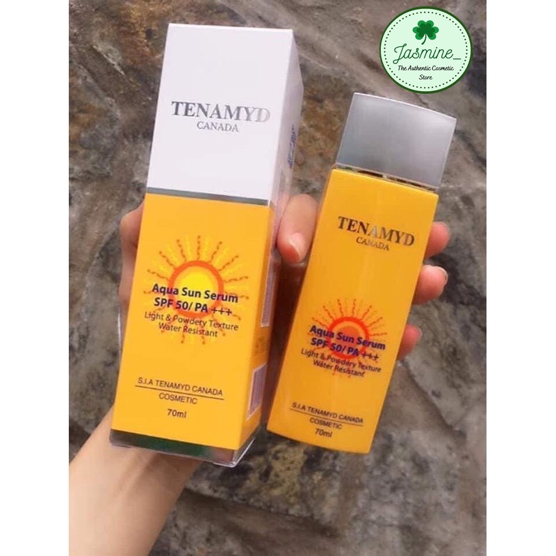 HUYẾT THANH CHỐNG NẮNG CHO MỌI LOẠI DA TENAMYD SPF 50/PA+++ DẠNG LỎNG, CHÍNH HÃNG JASMINE