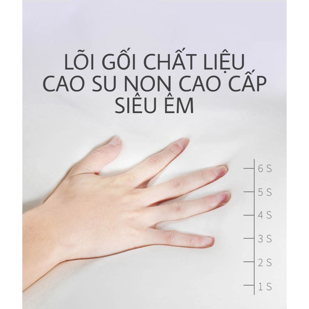 [Loại Tốt] Gối tựa đầu ô tô cao su non cao cấp , gối kê cổ oto siêu êm đàn hồi tốt kê đầu xe hơi chống đau mỏi vai gáy