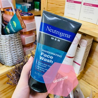 Sữa rửa mặt Neutrogena Men Invigorating Face Wash ( 150mL )