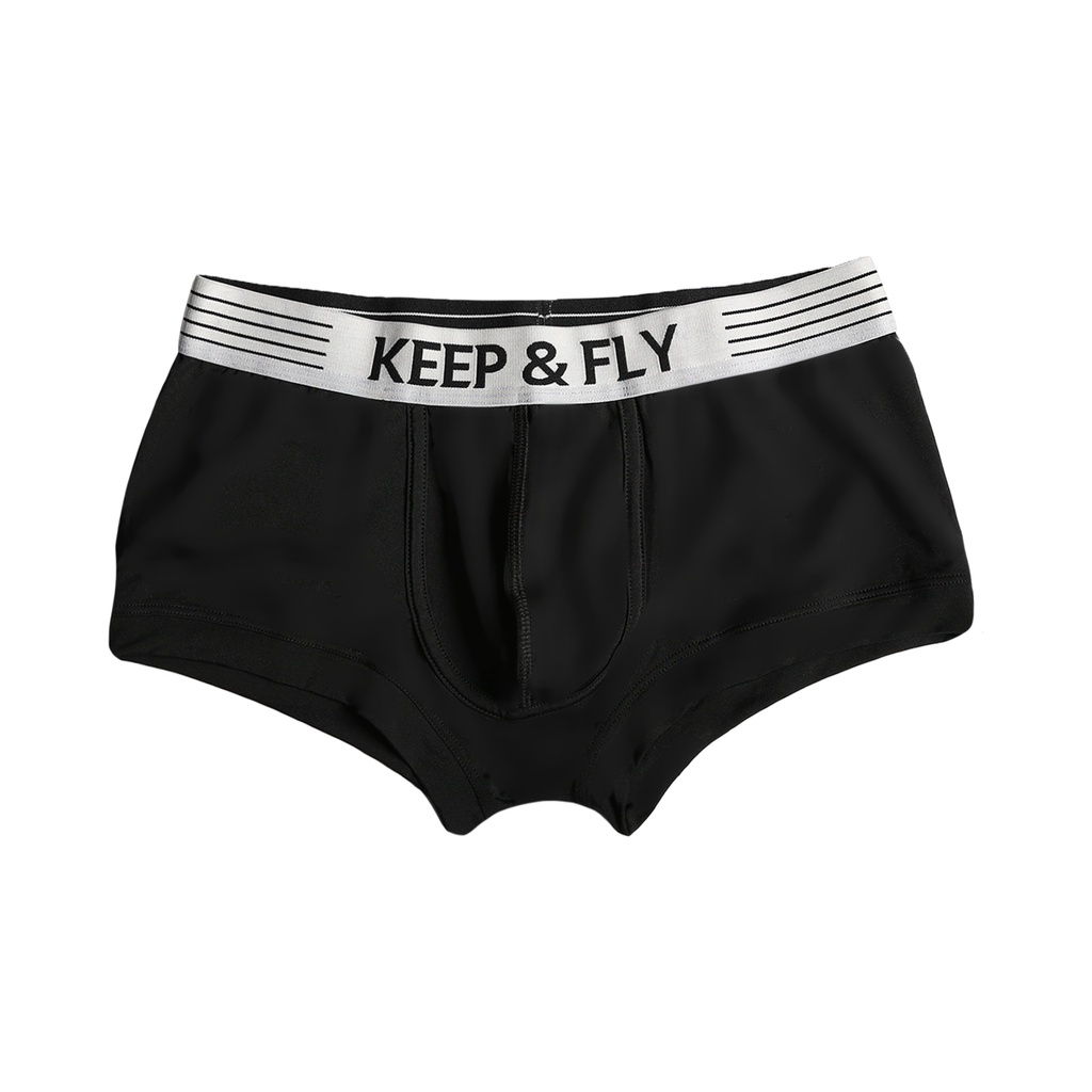 Boxer Trẻ Em KEEP &amp; FLY Sport 4 Màu Siêu Co Giãn, Cực Mát, Không Cấn Đùi, Thấm Hút Tốt, Định Hình Tốt Khi Vận Động