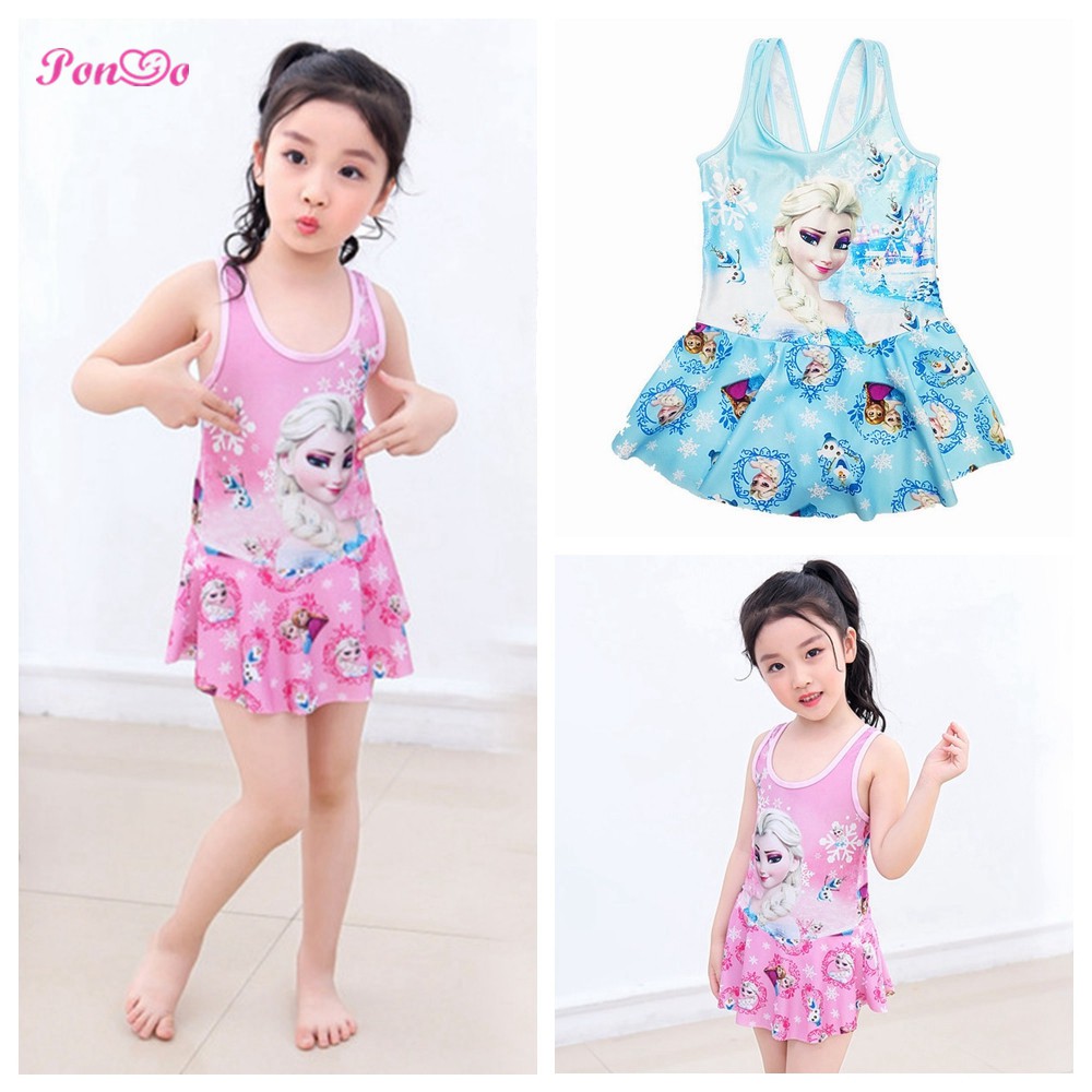 Đồ bơi công chúa Elsa xinh xắn cho bé gái