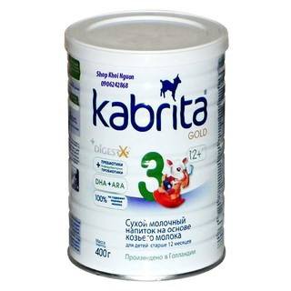 Sữa dê Kabrita số 3 hộp 400gr