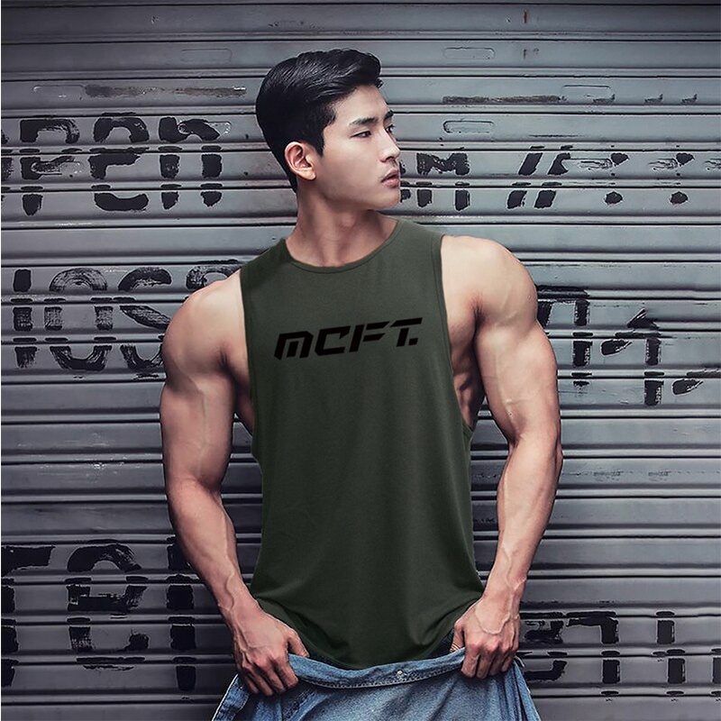 Áo Tanktop Nam Thể Hình, Tập Gym, Bóng Rổ M045