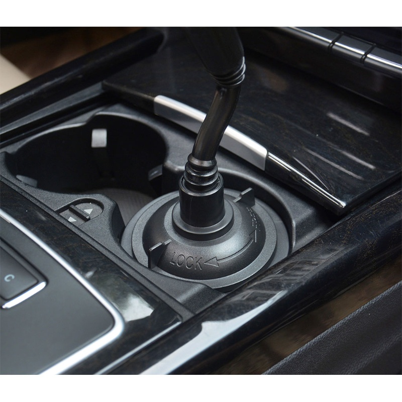 Giá Đỡ Cốc Nước Cổ Ngỗng Xoay 360 Độ Thông Dụng Có Thể Điều Chỉnh Cho Xe Hơi